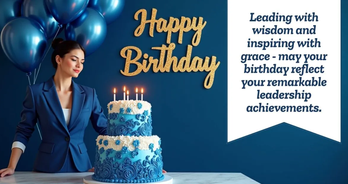 Viết lời chúc sinh nhật sếp nữ tinh tế